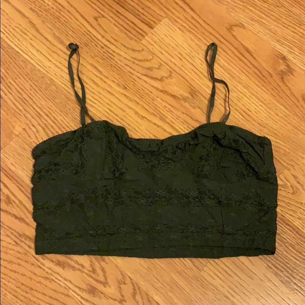 Olive Green Bralette